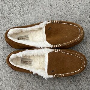 Koolaburra Chestnut Suede Slippers